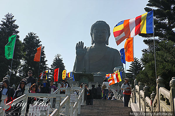 Самая большая в Гонконге статуя Будды Китай