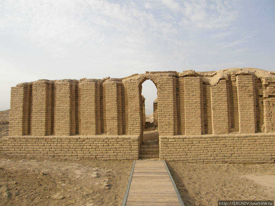 По древней Месопотамии        Ч 31 Древний Ур Ур античный город, Ирак