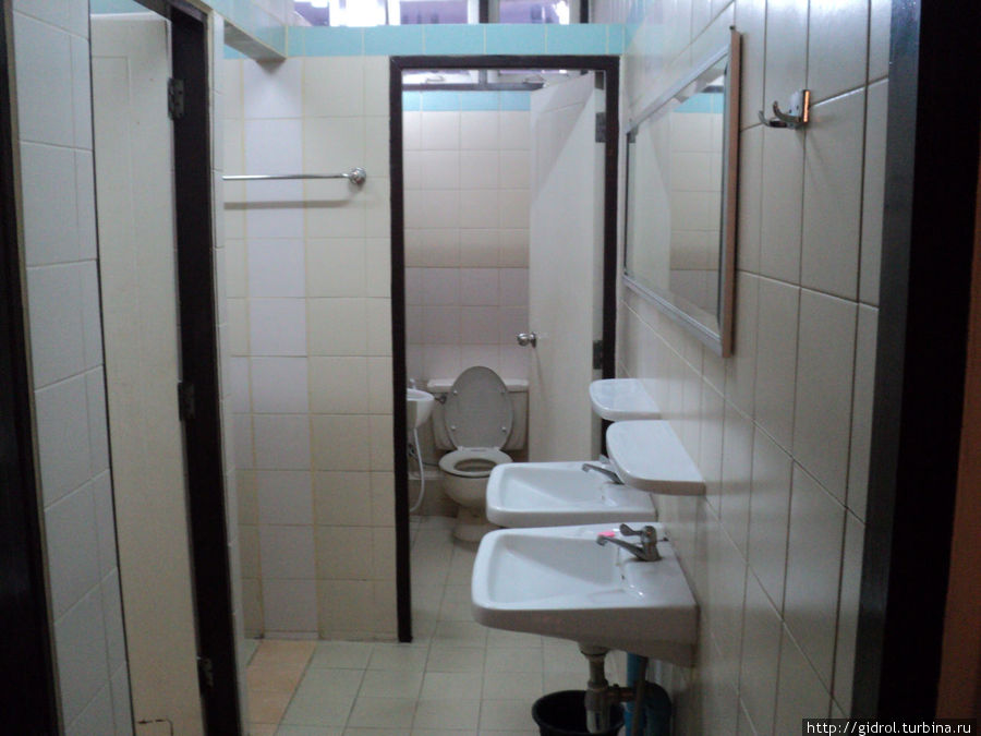 Туалет. Бангкок, Таиланд