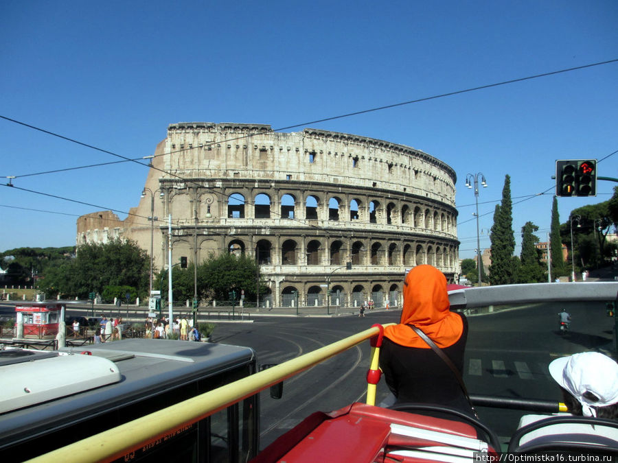 Рим за три дня. День второй: из экскурсионного автобуса Рим, Италия