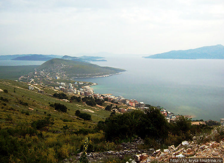 Виды с крепости Префектура Влёра, Албания
