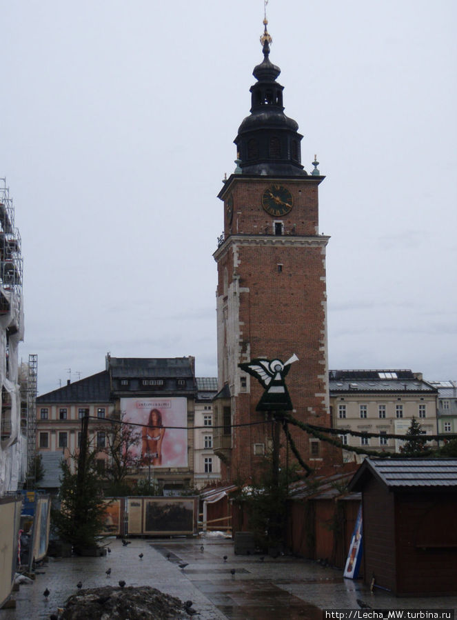 Башня Ратуши Краков, Польша