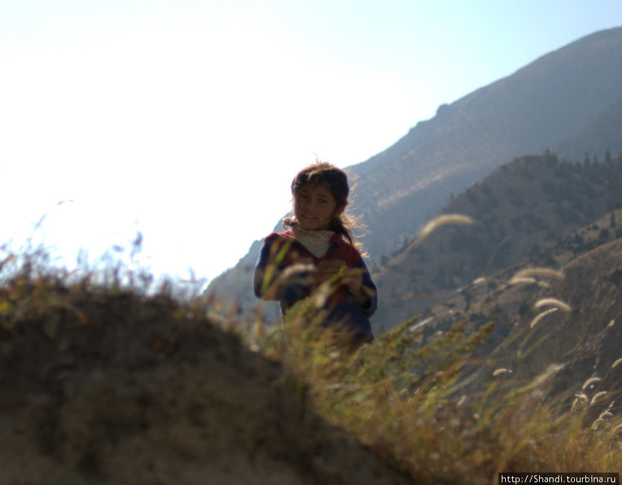 Девочка Зона Дхавалагири, Непал