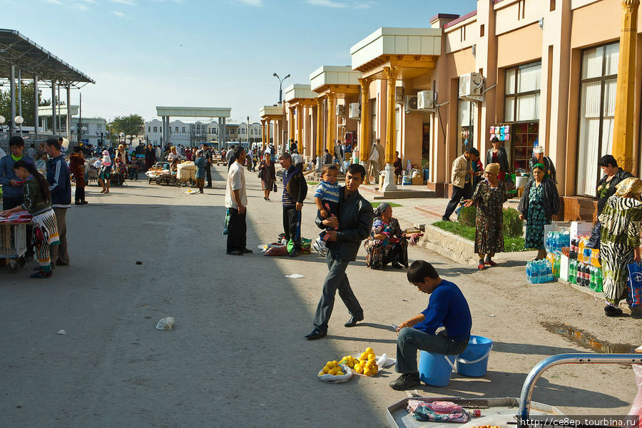 Городской рынок Самарканд, Узбекистан
