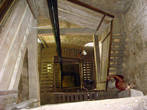 Лестница внутри колокольни собора св. Евфимии.