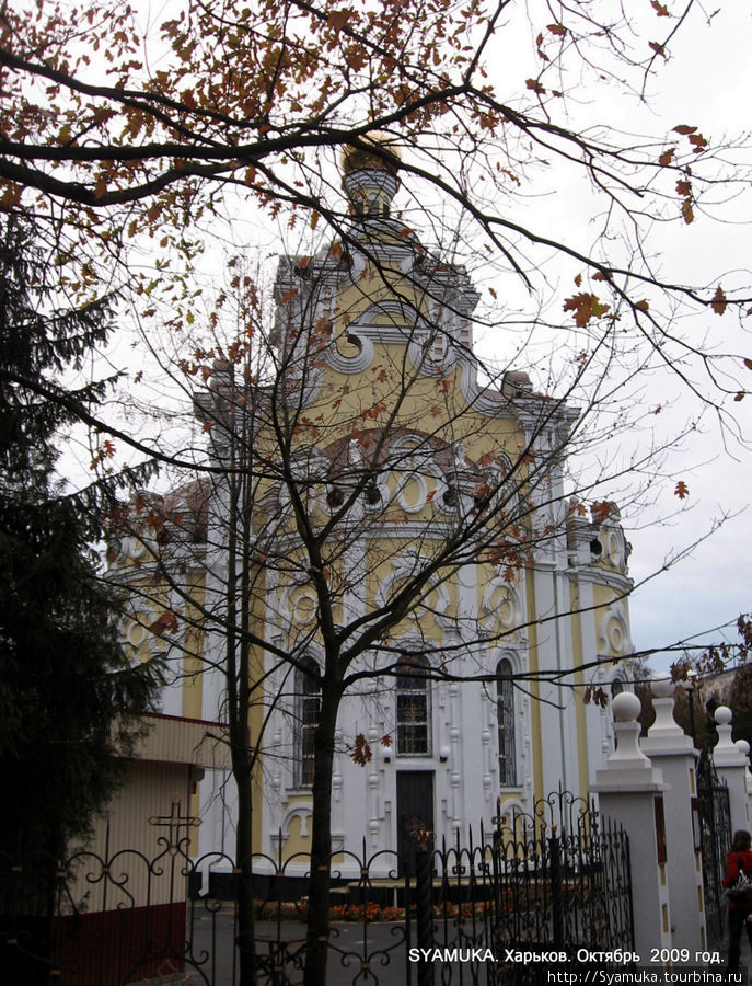 Храм в честь иконы Пресвятой Богородицы Взыскание погибших. Освящен в 2008 году. Харьков, Украина