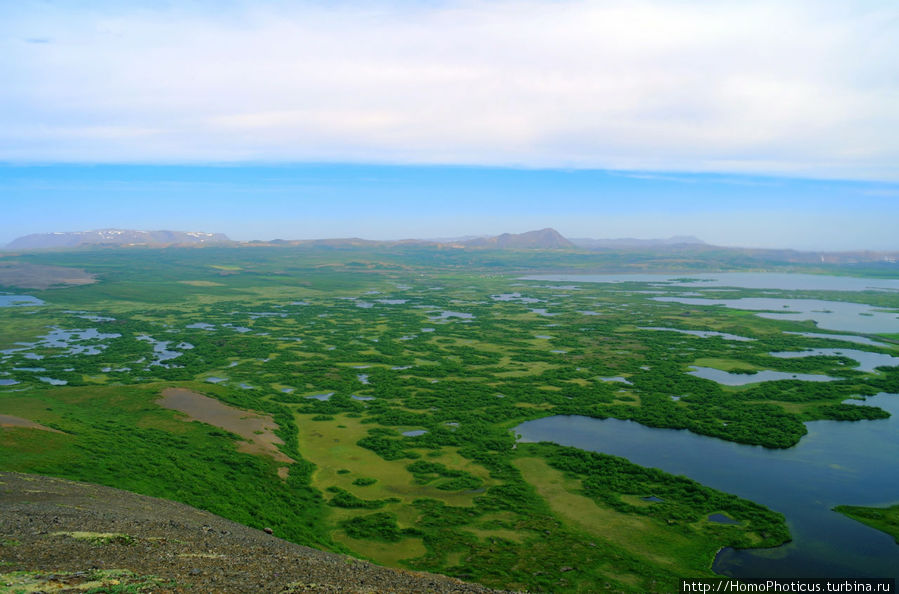 Стеклянная гора ревущего ветра Рейкьяхлид, Исландия