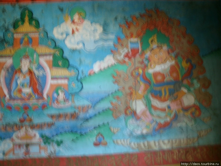 В храме Лангтанг, Непал