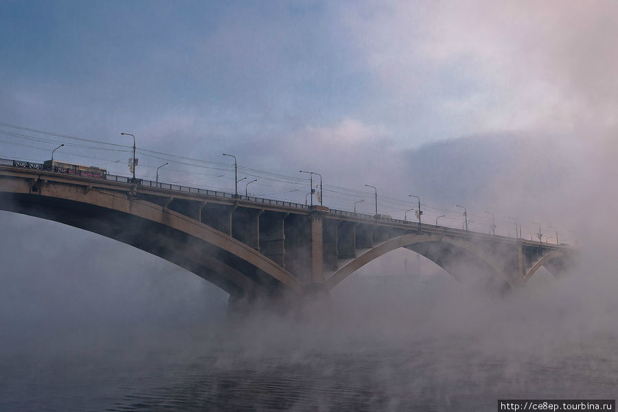 Коммунальный мост Красноярск, Россия