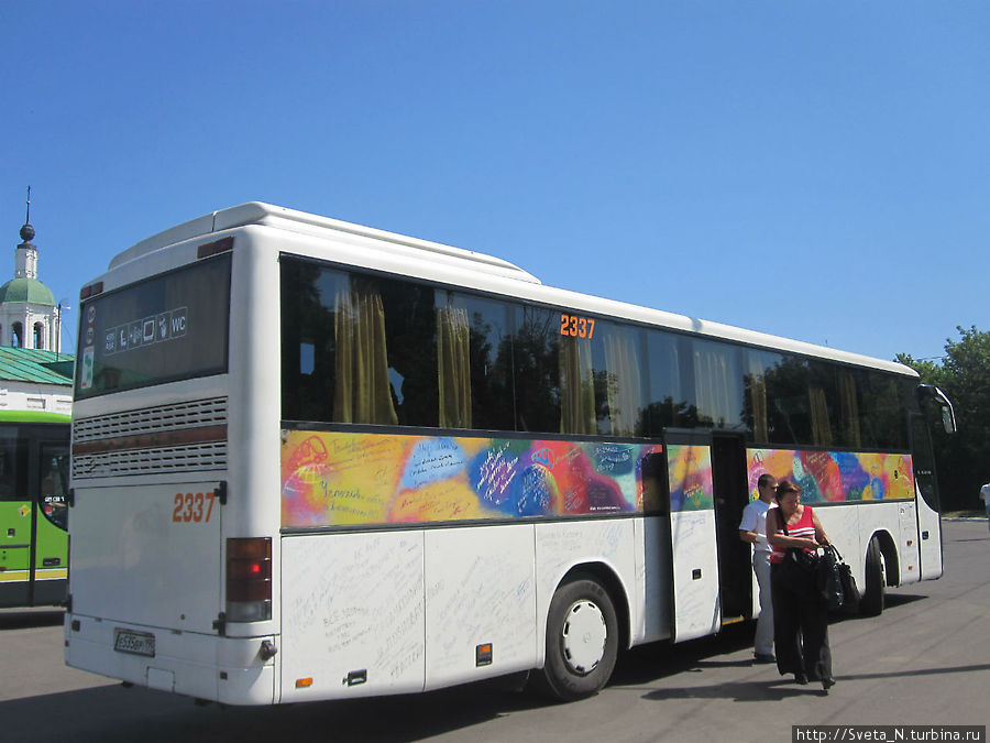 Автобус Москва — Зарайск Зарайск, Россия