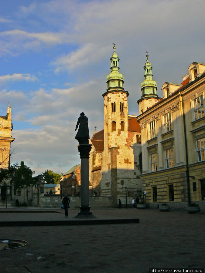 Прогулка по Королевскому пути. Часть 5: От рынка к замку Краков, Польша