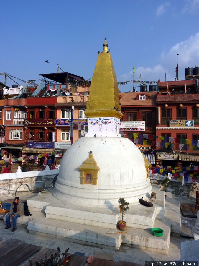 Катманду. Ступа Боуднатх. Патан (Лалитпур), Непал