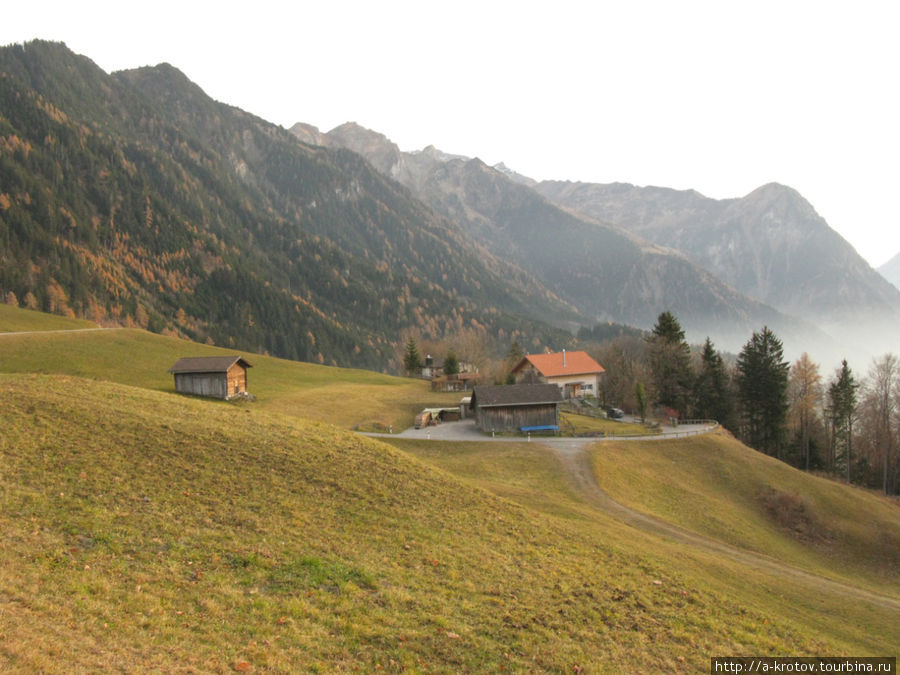 Малбун — самый высокогорный посёлок Лихтенштейна Мальбун, Лихтенштейн
