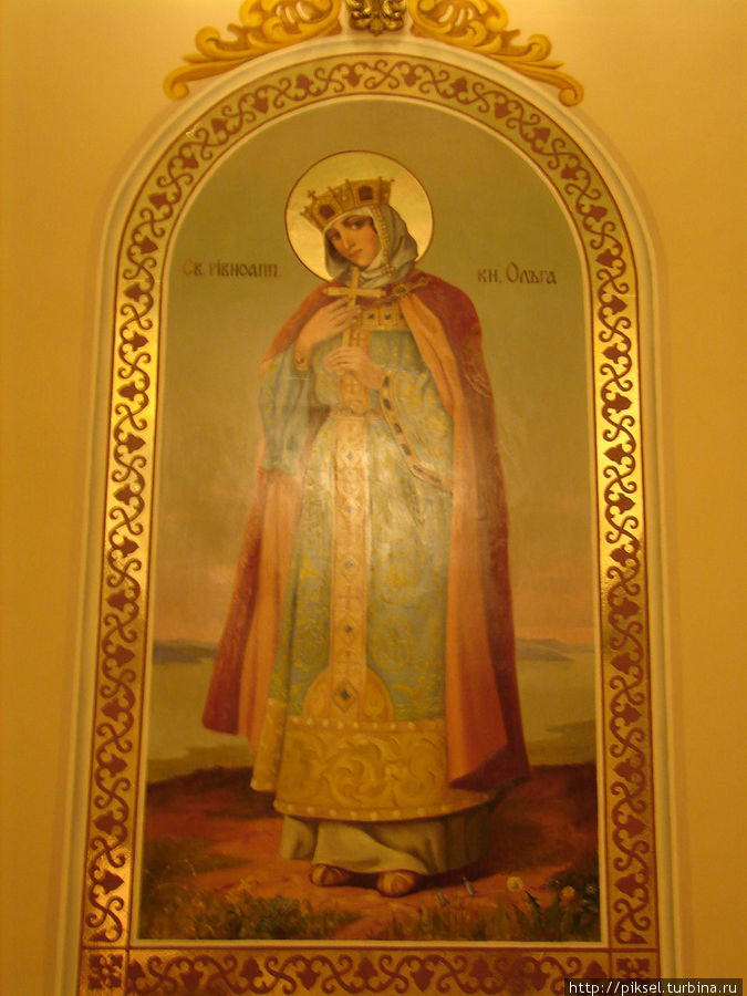 Фресковые портреты святых Киев, Украина