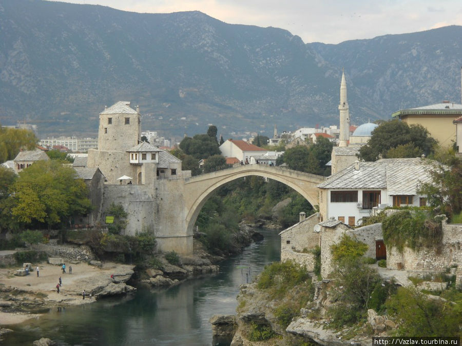 Красочная картинка Мостар, Босния и Герцеговина