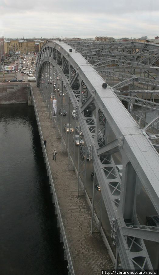 Большеохтинский мост Санкт-Петербург, Россия