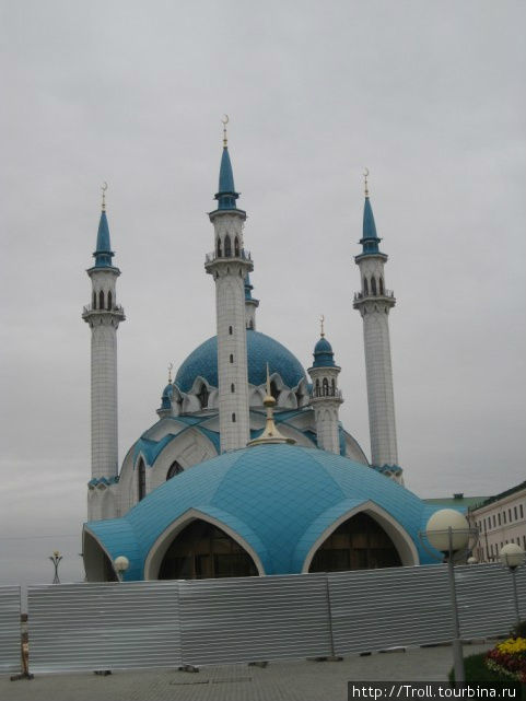 Изящная мечеть Кул-Шариф Казань, Россия