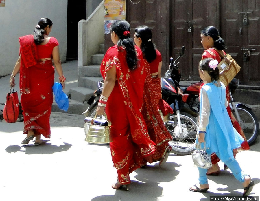 Словно на праздник Катманду, Непал
