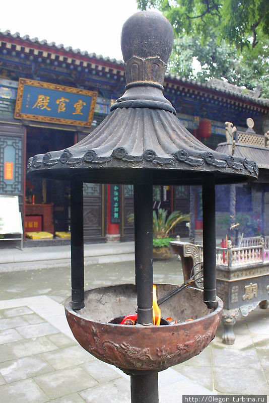 Места для отдыха и общения с богами Сиань, Китай