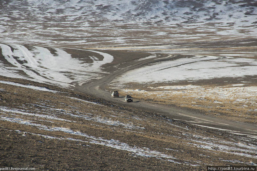 Ведровер – 56. Через заметенный перевал. Баян-Улэгэйский аймак, Монголия
