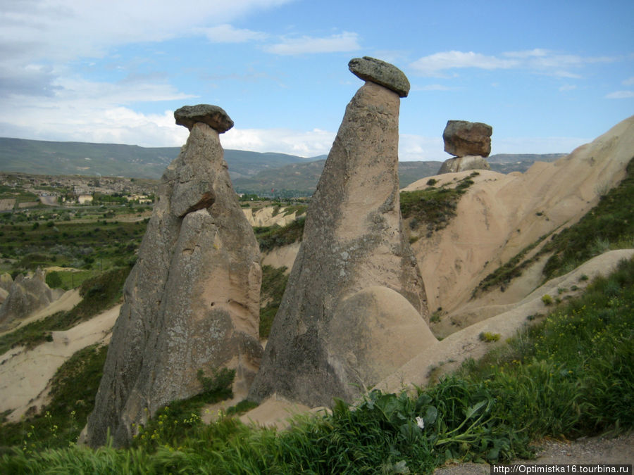 Ургюпские грибы Каппадокия - Гереме Национальный Парк, Турция