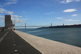 Лиссабон, Белен
Вид на Тежу, Монумент Первооткрывателям,Мост 25 Апреля и Санта Христо