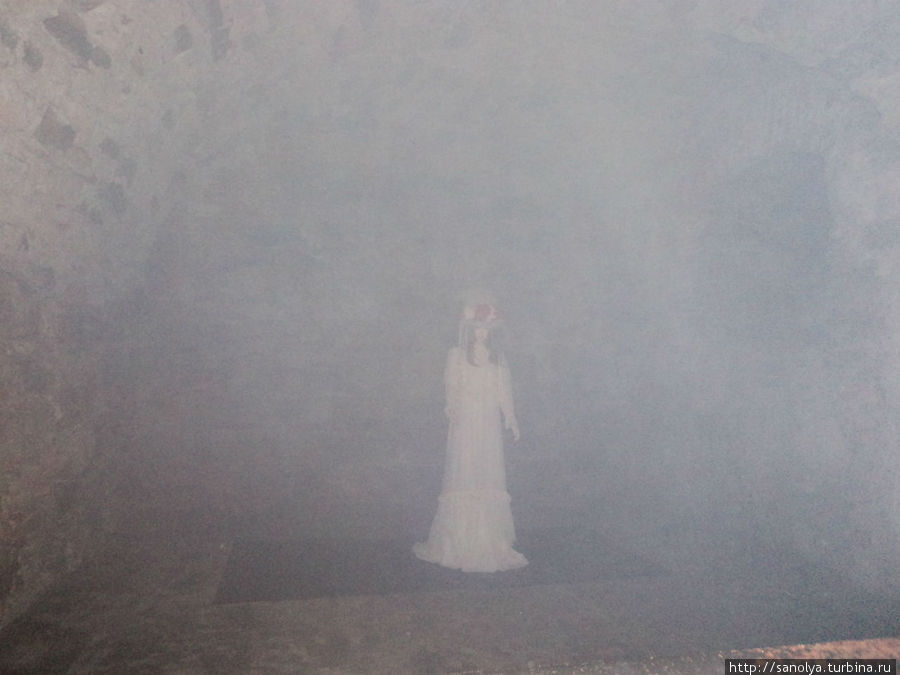 А это то самое приведение Подгорецкого замка из его подземелья Львов, Украина