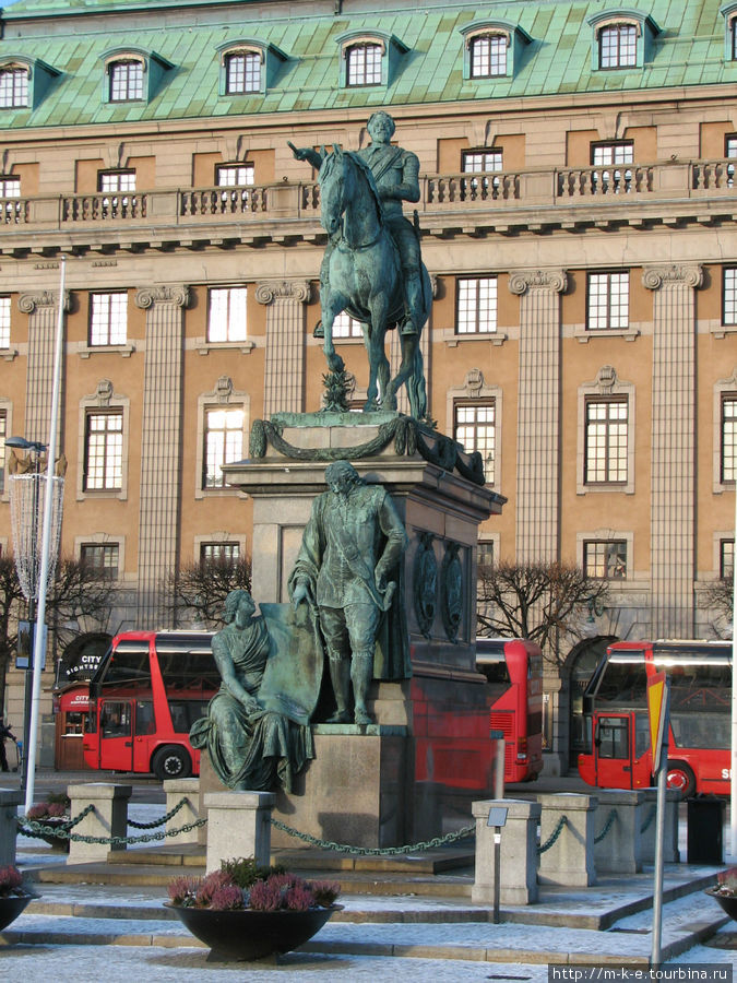 Конная статуя Густава Адольфа Стокгольм, Швеция