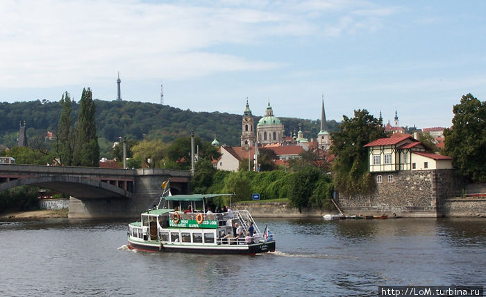 речной трамвайчик Прага, Чехия