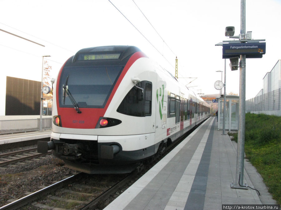 Несклько видов поездов есть в Швейцарии Швейцария