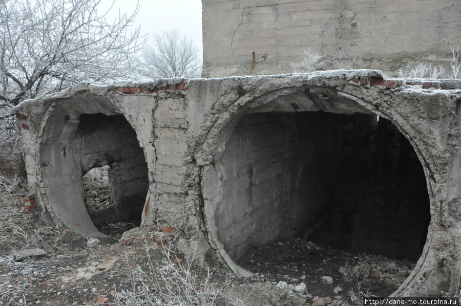 Зимние развалины шахты №6-7. Часть 2 Горловка, Украина