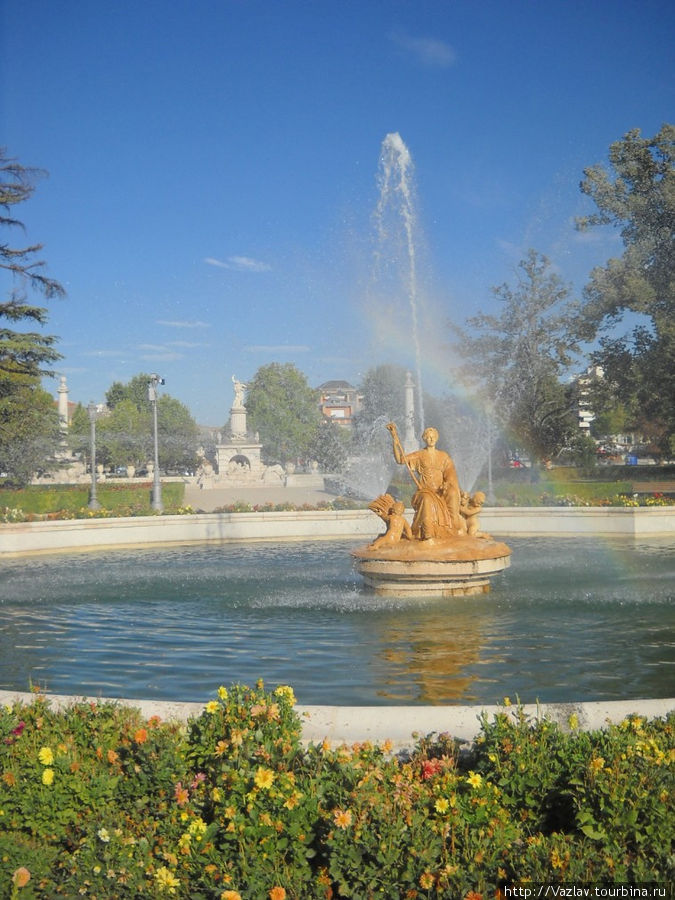Один из фонтанов Аранхуэс, Испания