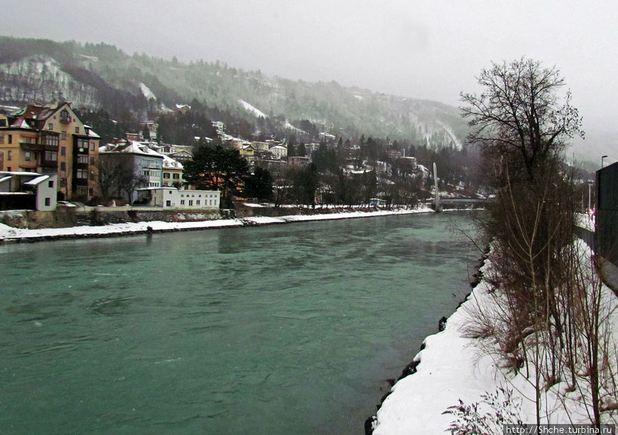 Набережная реки Инн Инсбрук, Австрия