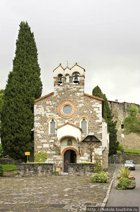 Замок Кастелло ди Гориция. Часовня Святого Духа Горициа, Италия