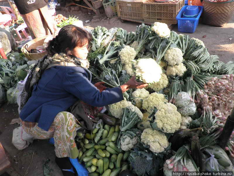 Рынок в Кьянг Тонг Кьянгтонг, Мьянма