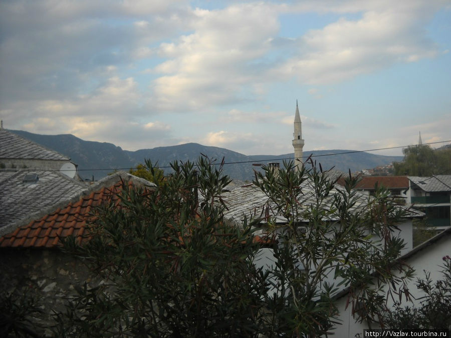 Над крышами Мостар, Босния и Герцеговина
