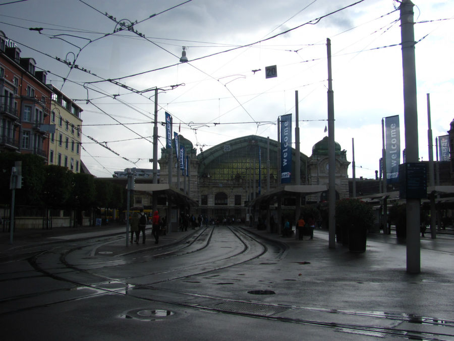 городской ж/д вокзал Базель, Швейцария