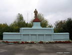 Памятник В. Ленину на улице Мира.
