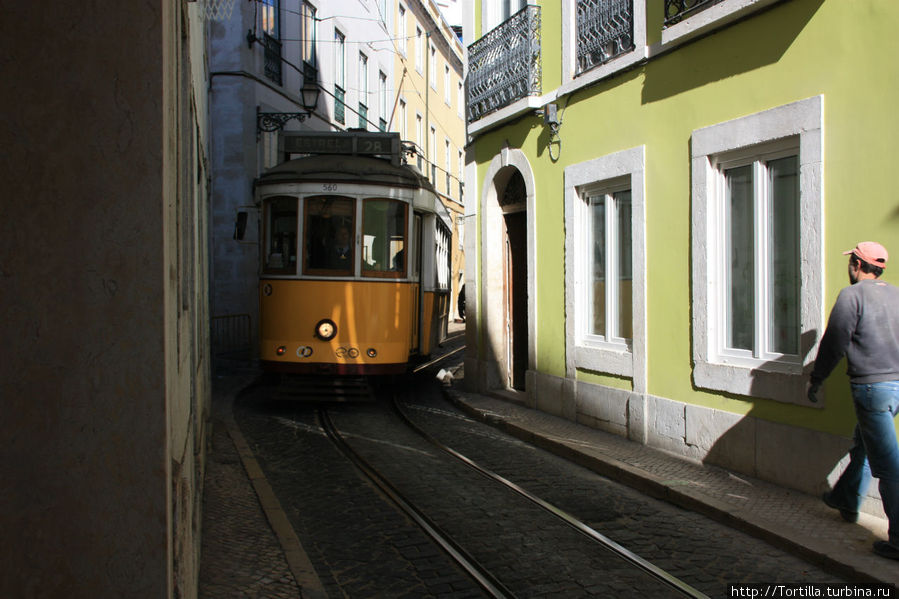 Лиссабонский трамвай Португалия
