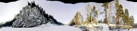 Панорамный вид на гору Толстик. Автор — Павел Добряк, с разрешения которого я размещаю эту фотографию
