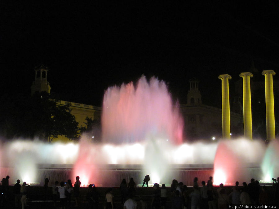 Волшебные фонтаны Барселона, Испания