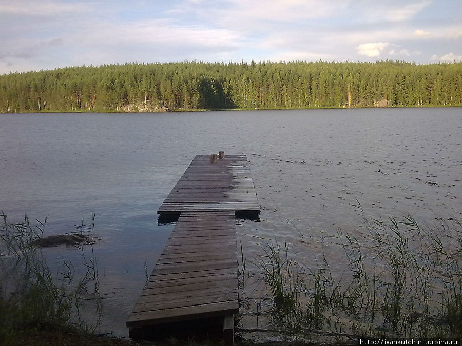 Стоянка Маакийа, причал Реповеси Национальный Парк, Финляндия