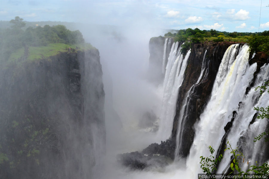 Водопад Виктория!Могучий и великий! Ливингстон, Замбия