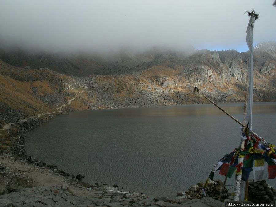 Озеро Госаикунда, созданное Шивой Госайкунд, Непал