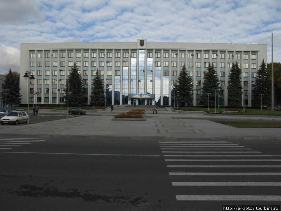 Здание власти Ровно, Украина