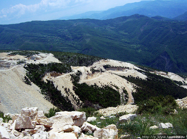 Горы Томмори Префектура Берат, Албания