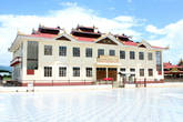 Монастырское общежитие в монастыре Пхаунг Дау У