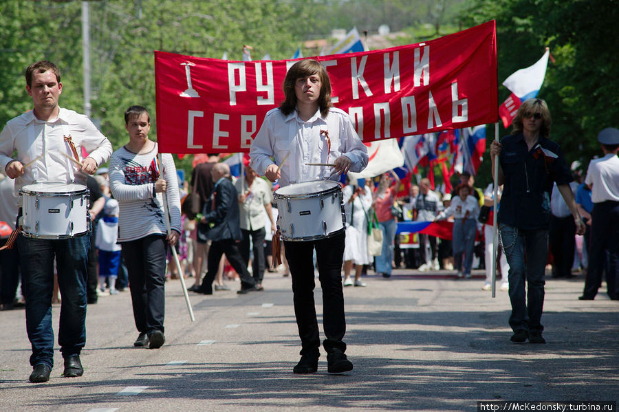 Парад 9 мая в Севастополе Севастополь, Россия