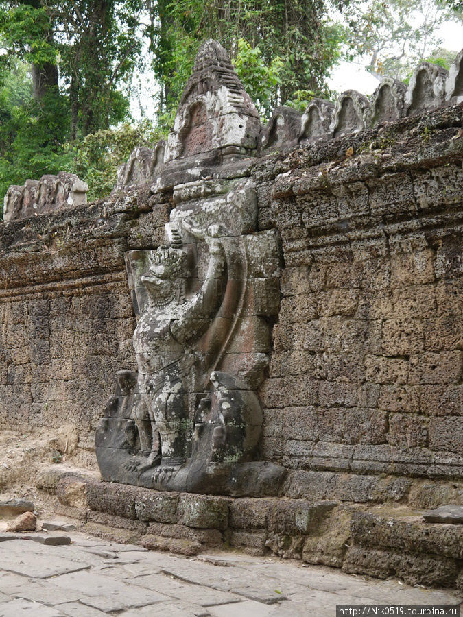Памятники искусства кхмеров. Сиемреап, Камбоджа