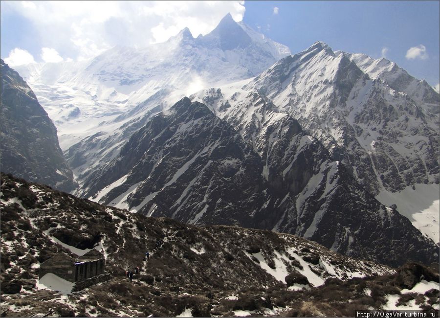 Самая загадочная гора  среди вершин хребта Аннапурны — гора Мачхапучхре (6993 м) или Фиштейл, то есть Рыбий хвост. Говорят, что на ее вершину не ступала нога человека Аннапурна Национальный Парк, Непал
